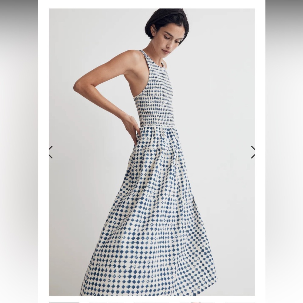 Madewell Tiered Midi Dress - Size: M